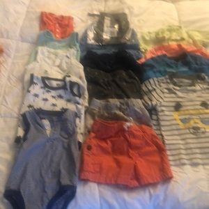 🐣2 for 30🐣 17 piece 9 month baby boy clothes!
